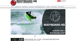 Desktop Screenshot of bodyboardhq.co.uk